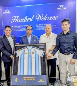 যুক্তরাষ্ট্রে ওয়ালটনের পিসিবিএ রপ্তানি উদ্বোধন করলেন আইসিটি মন্ত্রী ফকির মাহবুব আনাম