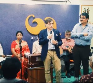 DUCF Captivates Audience with a Mesmerizing “Musical Mehfil” at Artist Club’s World Music Day Celebration; French Ambassador Attends as Chief Guest