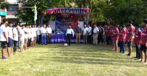 হাবিপ্রবিতে বিজয় ২৪ হল ফুটবল টুর্নামেন্টের উদ্বোধন