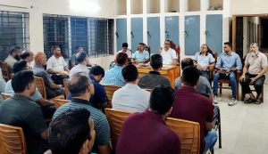 “দিনাজপুর পুলিশ সুপার জেদান আল মুসা কোতয়ালী থানায় আকস্মিক পরিদর্শন