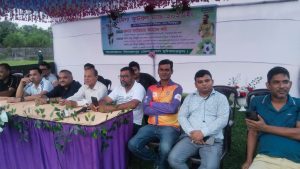 দিনাজপুর মেগা ফুটবল ম্যাচে জয় পেল দিনাজপুর জেলা দল
