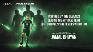 OPPO Teams Up with BD’s Own Messi, Jamal Bhuyan, to Support Bangladesh Football