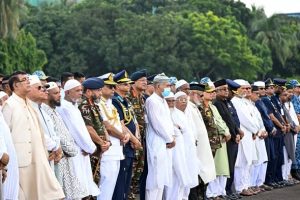 সাবেক বিমান বাহিনী প্রধান এয়ার ভাইস মার্শাল মোহাম্মদ রফিকুল ইসলাম, এনডিইউ, পিএসসি (অবঃ) এর ফিউনারেল প্যারেড অনুষ্ঠিত