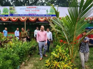 ইসলামপুরে শুরু হলো বৃক্ষরোপণ অভিযান