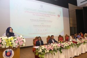 বাউবিতে ইউজিসির হিট প্রকল্পের বিশ্ববিদ্যালয় শিক্ষকদের পেশাগত উন্নয়ন প্রশিক্ষণের সমাপনী ও সনদ প্রদান