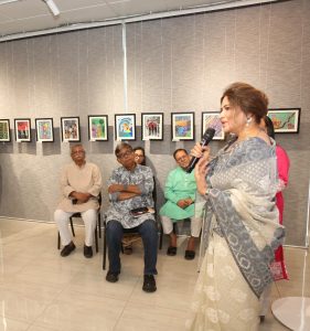 Fareena Samhee’s debut solo exhibition opens at Batighar Art Space, inviting viewers to find emotions in silence