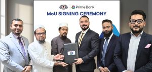প্রাইম ব্যাংক ও তিজারাহ অটোমোবাইলস-এর মধ্যে চুক্তি স্বাক্ষর
