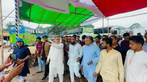 ভাঙ্গায় জুলাই গণঅভ্যুত্থান দিবসের প্রস্তুতি: সমাবেশস্থল পরিদর্শনে এমপি শহিদুল ইসলাম বাবুল