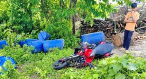 দিনাজপুর-দশমাইল মহাসড়কে সড়ক দুর্ঘটনায় এক মোটরসাইকেল চালক নিহত