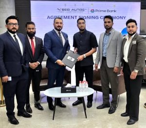 Prime Bank Signs Agreement with Beg Autos to Offer Exclusive Benefits to Customers