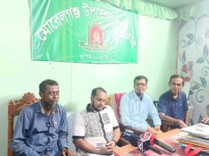মোরেলগঞ্জে ইউপি নির্বাচনে সাংবাদিকদের মুখোমুখি স্বতন্ত্র প্রার্থী সাইফুল ইসলাম বনি