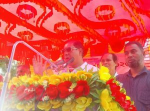 তেলিগাতী সরকারি কলেজে একাদশ শ্রেণির নবীনবরণ