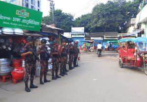 দিনাজপুর ব্যাটালিয়ন (৪২ বিজিবি) এর কঠোর নিরাপত্তায় দুর্গাপূজা সম্পন্ন