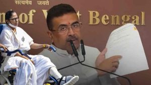 ‘নন্দীগ্রামে পা ভাঙেনি মমতার’! নথি দেখিয়ে শুভেন্দুর হুঁশিয়ারি, তদন্ত হবে! ‘কুৎসা ও অপপ্রচার’ বলে পাল্টা কালীঘাট শিবিরের