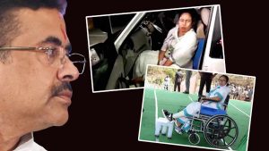 তিন চিকিৎসককে আইনি চিঠি পাঠালেন মমতা! ‘ড্রয়ার’ দেখিয়ে এসএসকেএমের পাশে শুভেন্দু