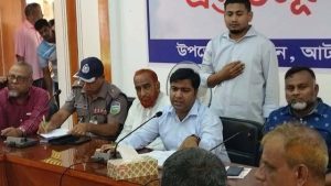 শারদীয় দুর্গাপূজা উপলক্ষে আটপাড়ায় প্রস্তুতিমূলক সভা