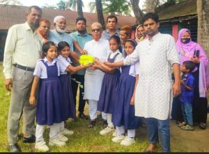পেড়াবাড়িয়া প্রাথমিক বিদ্যালয়ের ম্যানেজিং কমিটির পরিচিতি সভা, ক্রীড়া সামগ্রী বিতরণ