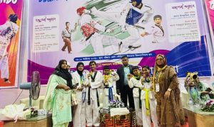 চট্টগ্রাম ওপেন তায়কোয়ানডোতে ১২টি পদক জিতল রাজশাহী তায়কোয়ানডো দোজাং